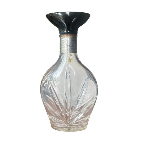 VTG 1959 Jim Beam Bourbon Decanter Clear Glass Bottle Man Cave Collectible - Picture 4 of 6